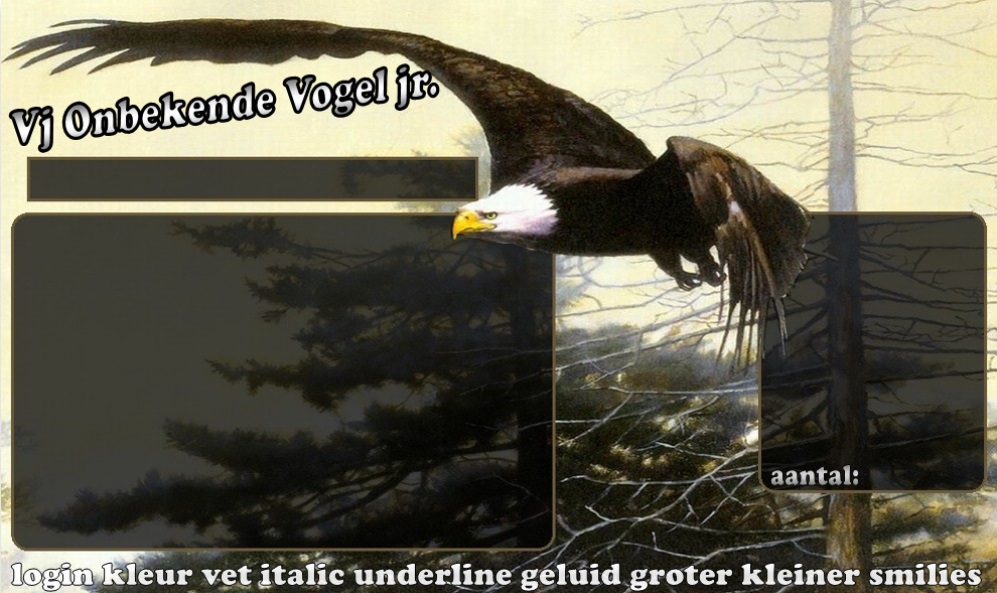 VJ Onbekende vogel jr.
